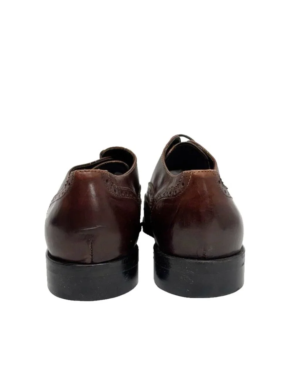 New! To Boot New York Winthrop Wingtip Leather Oxford Brown Size 9.5 DD38